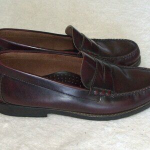 Bass Walton Penny Loafers Leather Dress Shoes Men's size 10.5M